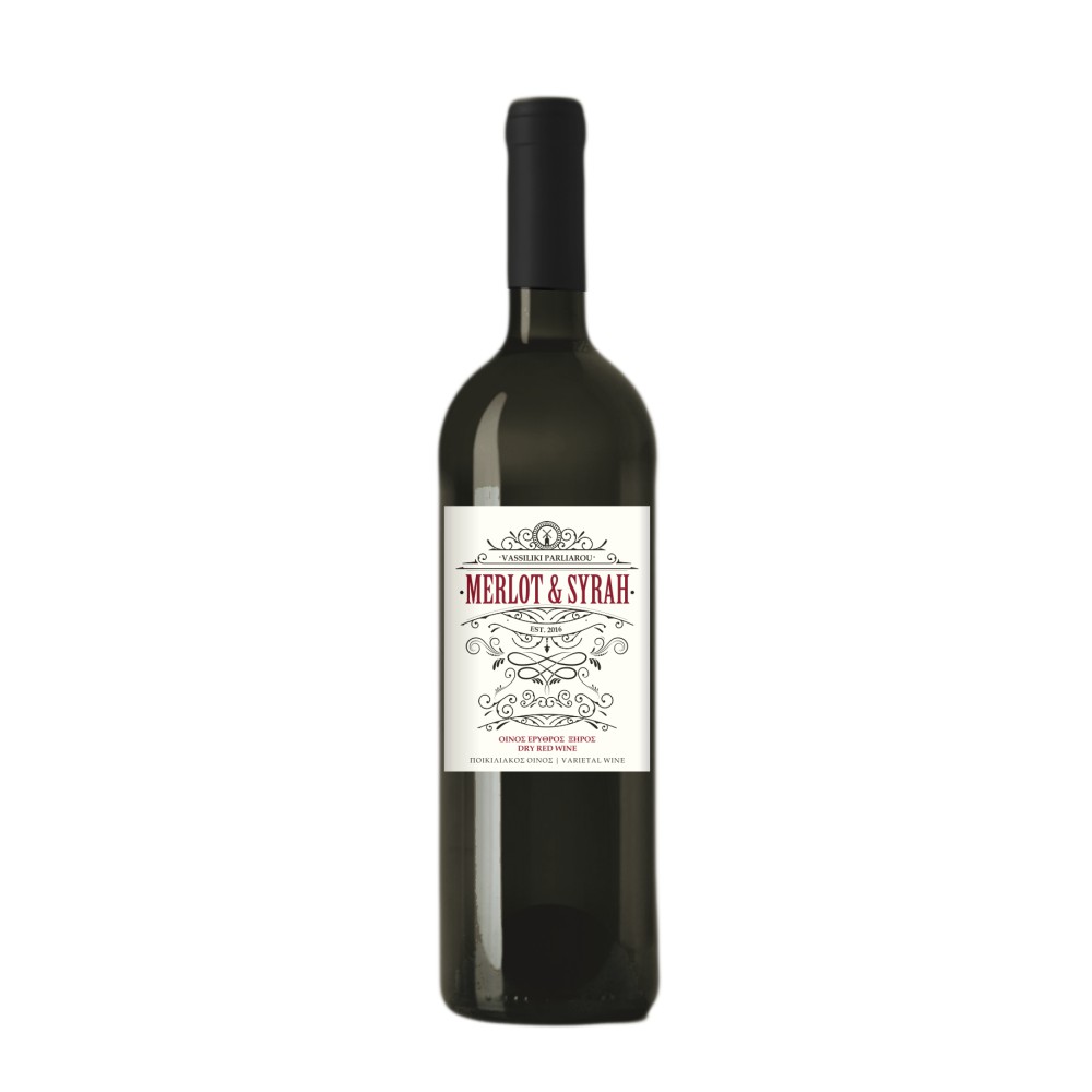Vassiliki Parliarou MERLOT-SYRAH Ερυθρό | Horse 750ml